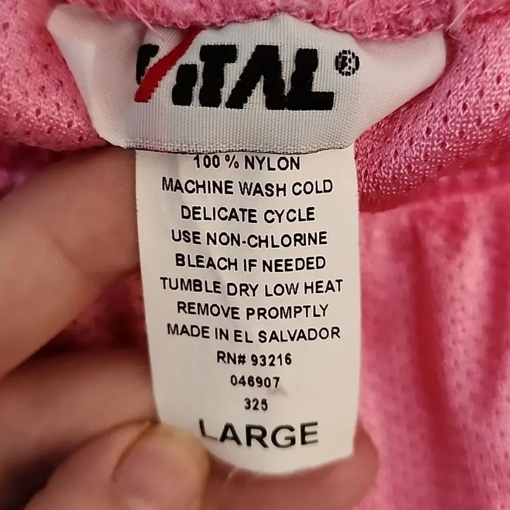 Vital Pink Girls Active Shorts, Large
